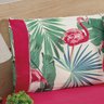 Edredom Queen Size Flamingo Estampado 200 Fios Dupla Face + Jogo de Cama - 7 Peças - 5