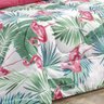 Edredom Queen Size Flamingo Estampado 200 Fios Dupla Face + Jogo de Cama - 7 Peças - 6
