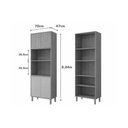 Ver imagem 2 de Kit Modulado Mgm 5 Peças Divina C5p180 Cinamomo/off