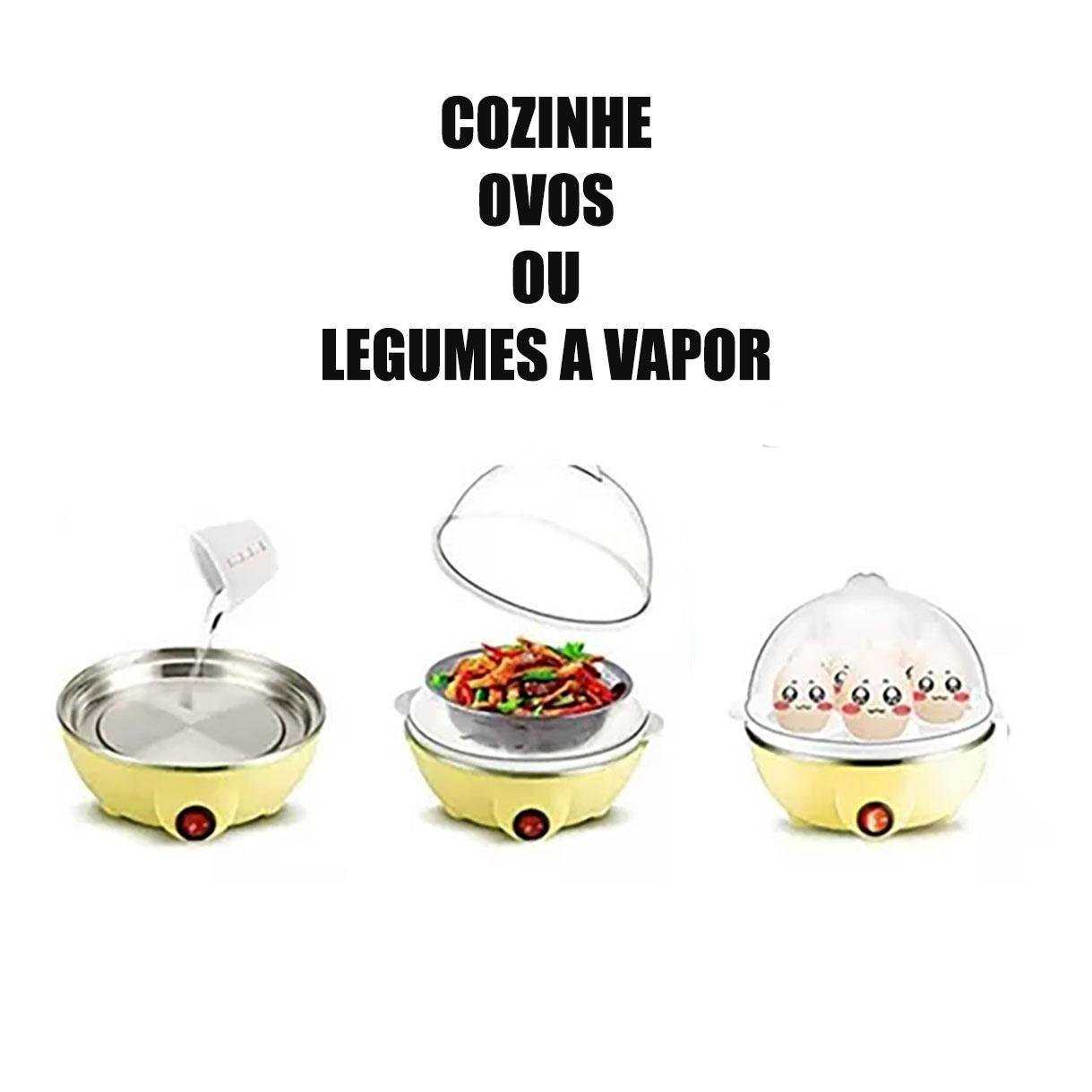 Cozedor de Ovo Ovos Legumes Maquina até 7 Ovos - 4