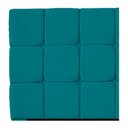 Ver imagem 2 de Cabeceira Estofada Manchester 160 Cm Queen Size Suede - Doce Sonho Móveis Cor Azul Turquesa