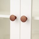 Ver mais imagens de Armário Aéreo Planejado 2 Portas 135cm com Porta de Vidro Arizona CabeCasa MadeiraOriginals Branco