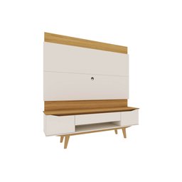 Rack Com Painel Para Sala ou Quarto e TV de Até 70" Com 1 Gaveta e 2 Portas 1,80m Camaru com - 4