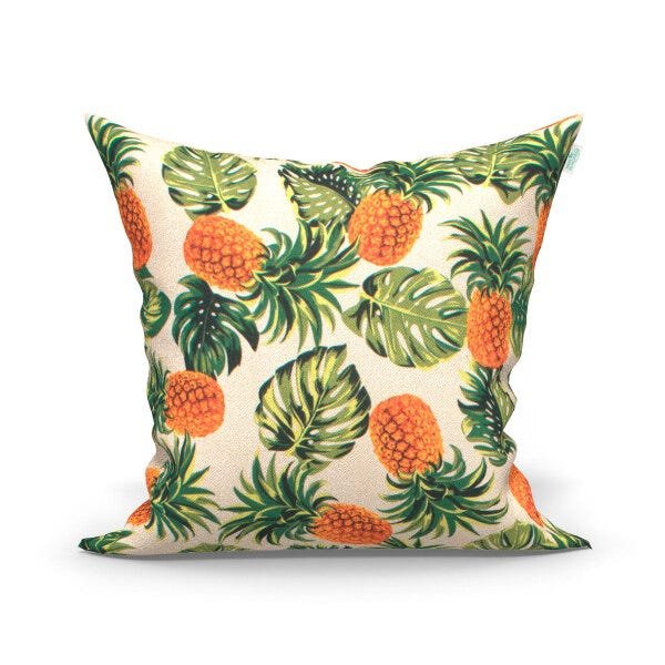 Capa de Almofada Grande Albany 4 Unidades 60cm x 60cm Tecido Jacquard - 7