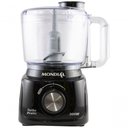 Ver imagem 3 de Mini Processador Mondial Turbo 300W 1 Velocidade Preto 110V