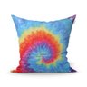 Almofada Colorida Tie Dye Estampada Kit 2 Unidades 45cm x 45cm com Refil de Silicone Super Macio - 4