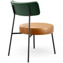 Ver mais imagens de Kit 02 Poltronas Para Sala De Estar Londres L02 Facto Verde Musgo Couríssimo Whisky - Lyam Decorb