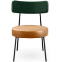 Ver imagem 6 de Kit 02 Poltronas Para Sala De Estar Londres L02 Facto Verde Musgo Couríssimo Whisky - Lyam Decorb