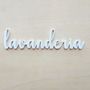Ver imagem 1 de Lavanderia - Adorno De Parede, Quadro, Decoração, Lettering - Toque 3D:Branco