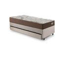 Ver mais imagens de Bicama Box Solteiro Linho Bege 88x188x28 Cm com Colchão Relax Adorabile Molas Ensacadas Ecoflex