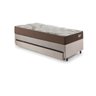 Bicama Box Solteiro Linho Bege 88x188x28 Cm com Colchão Relax Adorabile Molas Ensacadas Ecoflex - 8