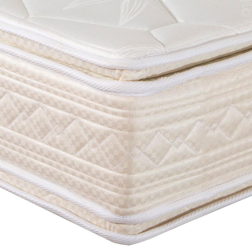 Colchão King Orthocrin Super Espuma D33 Royal Saúde Plus Pillowtop - 193x203x24 - 3