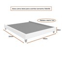 Ver imagem 3 de Cama Japonesa com Cabeceira Yun Corea Queen Boucle Off White - Sallar Home