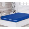 Capa Para Colchão Solteiro Lipe 01 Peça 20cm Alt. Tecido Microfibra - Azul Royal - 1