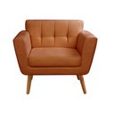 Ver imagem 1 de Poltrona Decorativa Bruna Cadeira Living Moderna Recepção Escritório