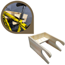 Ver imagem 1 de Suporte Bicicleta de Parede Horizontal Resistente Rustico