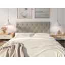 Ver imagem 2 de Cabeceira Para Cama Casal Estofada 1.40m Belize ViaNossa Areia