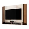 Painel Tokyo para Tv até 42 Polegadas com 2 Nichos Off White com Naturale Vianossa - 5