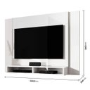 Ver imagem 2 de Painel Tokyo para Tv até 43 Polegadas com 2 Nichos Branco Vianossa