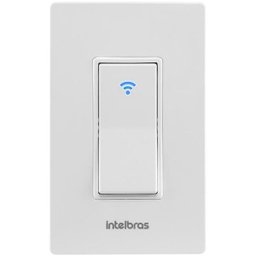 Interruptor Inteligente Intelbras - Controle via Wi-Fi - Branco - EWS 101 I - 1