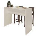Ver imagem 1 de Bancada para Cozinha Madesa 115 Cm Branco