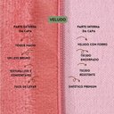 Ver imagem 3 de Kit 3 Capas para Almofada Drapeada Veludo Quadrada Várias Cores Cor:rosa Coral