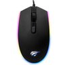 Mouse Gamer Havit MS1003 - 1200dpi - 4 Botões - USB - com LED RGB - Preto - HV-MS1003 - 1
