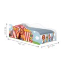 Ver imagem 2 de Cama Carro Fun Adesivada Circo Solteiro