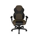 Ver imagem 1 de Cadeira Gamer Diretor Linha Gamer Racing Marrom