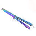 Ver imagem 2 de Canivete Fade Rainbow Butterfly Treinamento Faca Borboleta