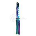 Ver imagem 7 de Canivete Fade Rainbow Butterfly Treinamento Faca Borboleta