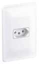 Ver imagem 1 de Tomada Legrand Pial Zeffia - 2P+T - 20A - Branco - 680120