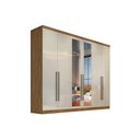 Ver imagem 1 de Guarda Roupa Casal 6 Gavetas com Espelho Dello Plus Freijó/FendiOff - Novo Horizonte
