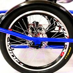 Triciclo Elétrico - Village PAM - Cesta - 800w - Azul - Plug and Move - 7