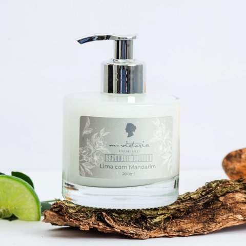 Sabonete Liquido Lux 200ml Canela com Patchouli M.victoria Difusor