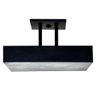 Lustre Plafon de Luz Indireta Sobrepor E27 20x20 - 2