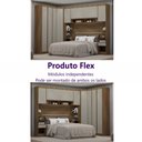 Ver imagem 3 de Guarda Roupa Dormitório Modulado Veneza Casal 1,38 m Canto Luciane M06:Cinza Supremo
