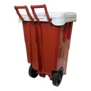 Ver imagem 5 de Carrinho Caixa Cooler Termico com Rodas Antares 63 Litros