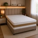 Ver imagem 5 de Colchão Queen Sr Life Double Slim Ac Espuma D28 158x198x31cm Branco