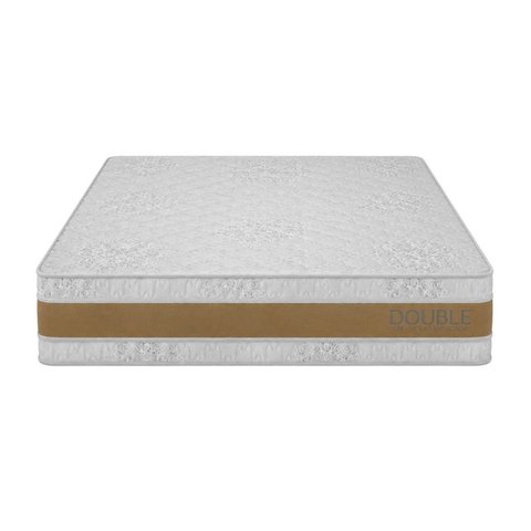 Colchão Queen Sr Life Double Slim Ac Espuma D28 158x198x31cm Branco
