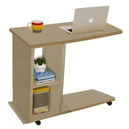 Mesa com Rodizio - Natural - 1