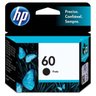 Cartucho HP 60 Preto - CC640WB - Para HP Deskjet D1660 D2530 D2545 D2560 D2660 F4280 F4480 - 1