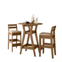 Ver imagem 2 de CONJUNTO BISTRO COM 02 BANQUETAS Cedro Gold 51C