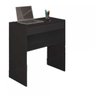 Mesa Escrivaninha com 1 Gaveta e Prateleira em MDF - Preto - 2