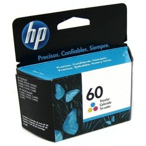 Cartucho de Tinta - HP 60 - Tricolor - CC643WB