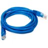 Cabo de Rede UTP Patch Cord RJ45 Cat 6 - 5 metros - Azul - Plus Cable PC-ETH6U50BL - 1
