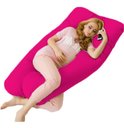 Ver imagem 1 de Travesseiro Gigante Happy Line 150 x 70 cm - Fúcsia