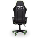 Ver imagem 4 de Cadeira De Escritório Gamer Dazz Prime-x Preta e verde c/Estofado de Poliuretano