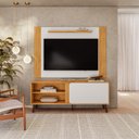 Ver imagem 1 de Rack com Painel Peter 150cm para TV até 65 Polegadas MDP/MDF - Cedro/Bali
