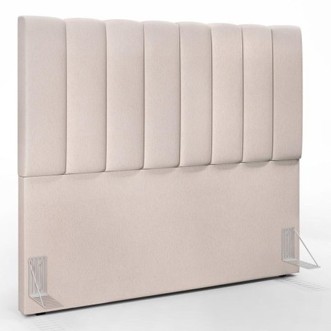 Cabeceira Cama Box Casal 140 Cm Dália W01 Linho Cru